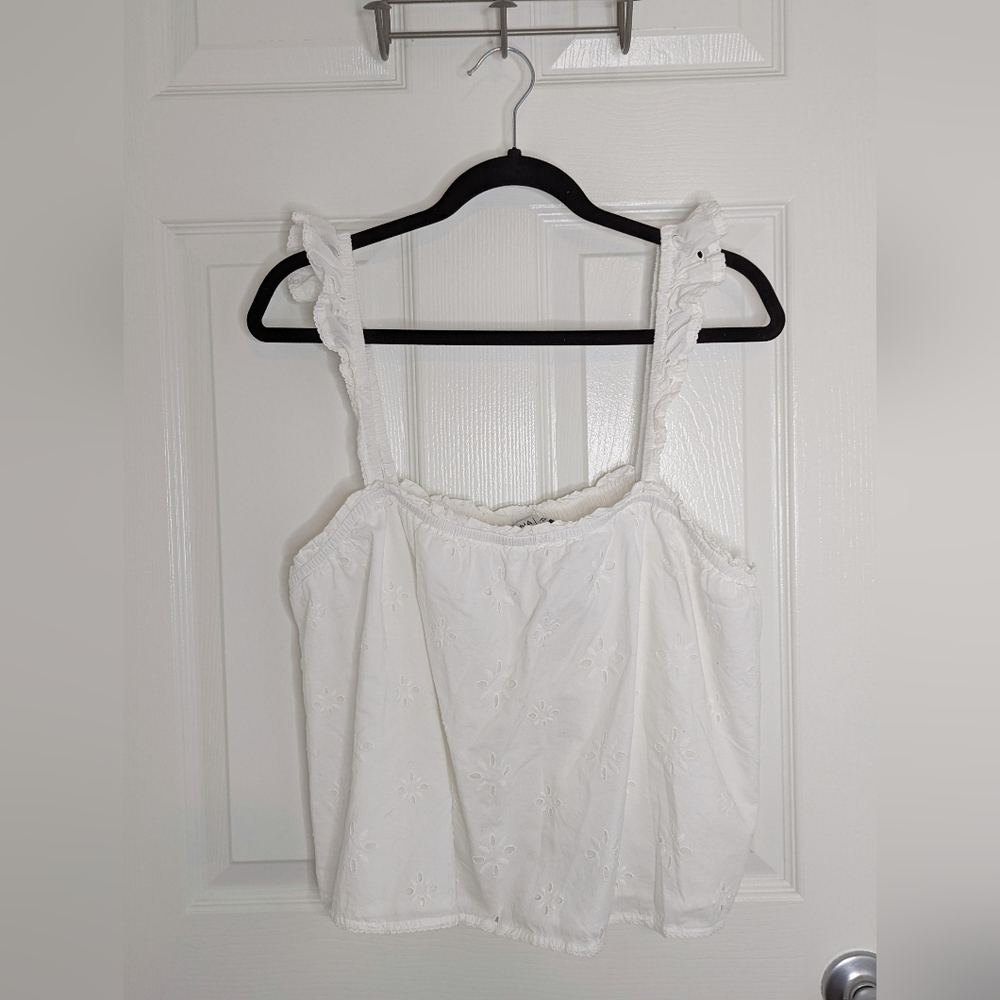 Eyelet Lace Summer Top